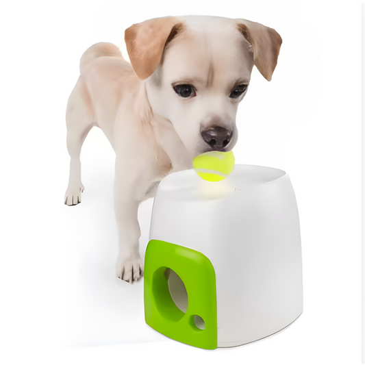 🎾 Interactieve Ballenwerper met Voerdispenser – Stimulatie en Plezier voor Honden