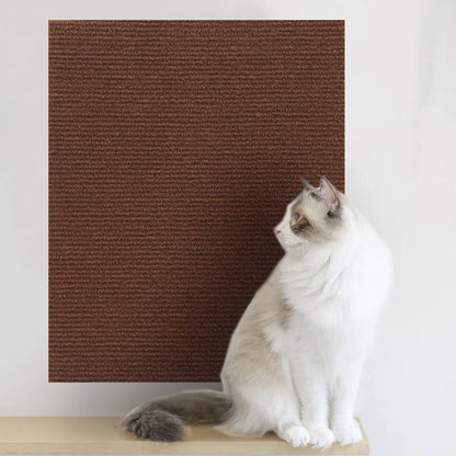 Wall Self-Adhesive Anti Cat Scratch Sofa DIY Cats Scratch Protection Paws Sharpen Trimmable  Carpet Cats Scratch Board ﻿