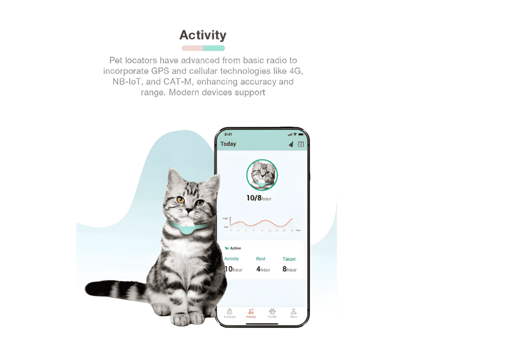 GPS Tracker voor Katten met Activiteitenmonitor – Veiligheid en Gezondheid in Één - Afbeelding 3